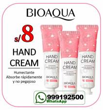 CREMA PARA MANOS - HIDRATANTES - HUMECTANTES / BIOAQUA