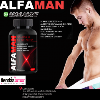 Alfaman Ingredientes Naturales para Mejorar el Rendimiento