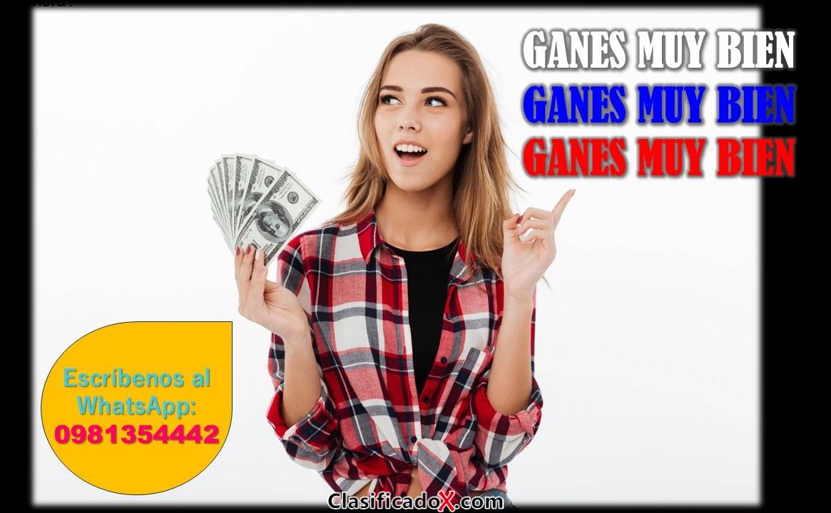 SI ERES BONITA Y EDUCADA TE INVITAMOS A MEJORAR TU ECONOMÍA