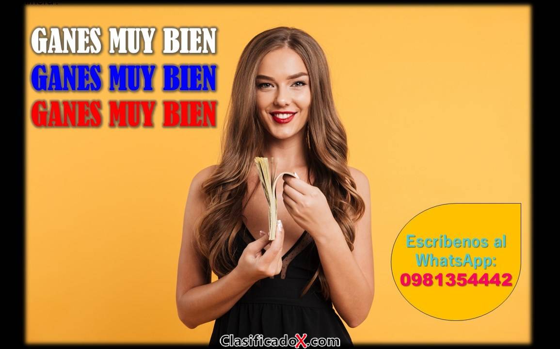 TRABAJO PARA CHICA ESCORT/PREPAGO/DAMA DE COMPAÑÍA EN UNA AGENCIA 5 ESTRELLAS CERTIFICADA