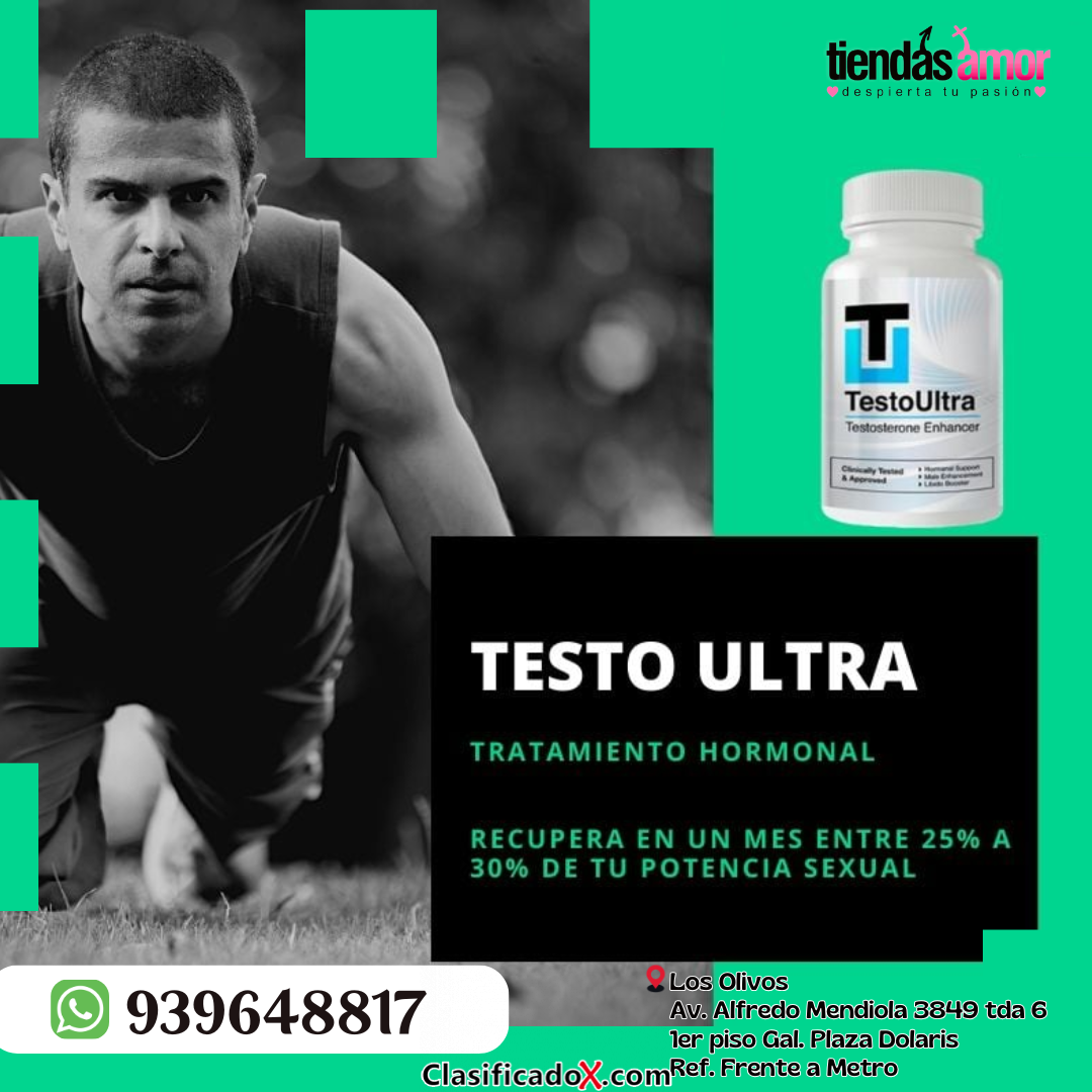 TRATAMIENTO HORMONAL TESTO ULTRA
