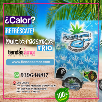 Prueba algo nuevo, te traemos este multiorgasmico frío