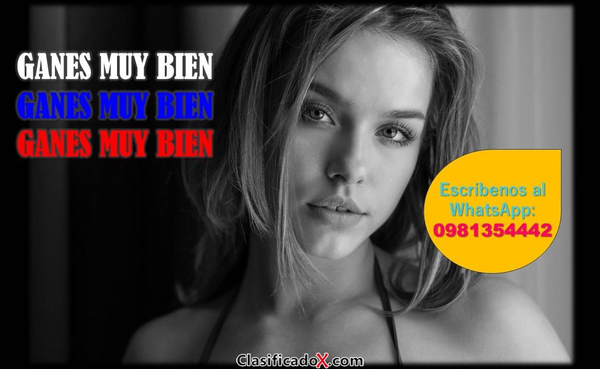 AGENCIA DE PRESTIGIO ES BUENOS INGRESOS CON SEGURIDAD, DISCRECIÓN Y CONSIDERACIÓN