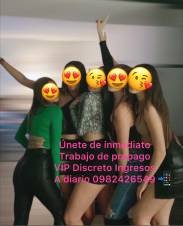 Agencia VIP busca señoritas, Quiteñas de inmedito sin experiencia