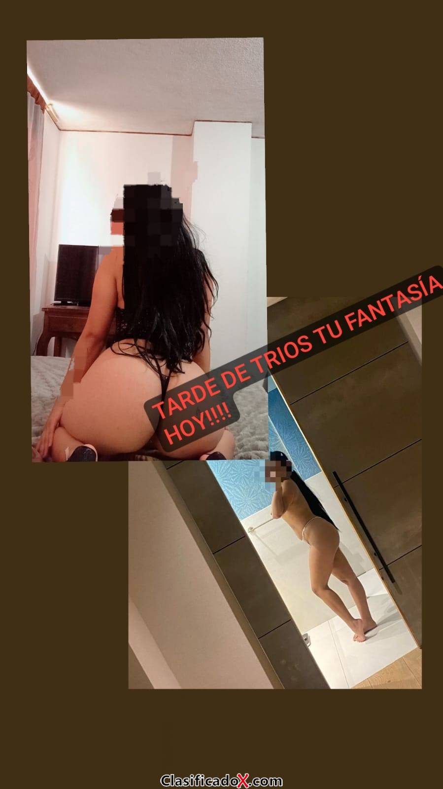 JUEVES DE FANTASIAS TRIOS 2 NENAS CULONCITAS PARA TI