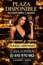 ✨ OPOTUNIDAD PARA TRABAJAR ✨ PLAZA DISPONIBLE EN MADRID FUANCARRAL ✨