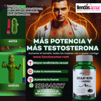 Shilajit Ultra Mayor Energia Enfoque Concentración