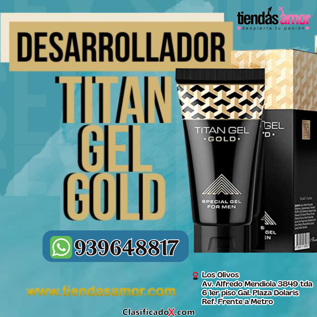 TITAN GEL GOLD LA MEJOR FORMULA