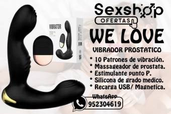 WE LOVE – MASSAGER PROSTATE VIBRATOR 10 SPEED MOTION EN SEXSHOP LINCE