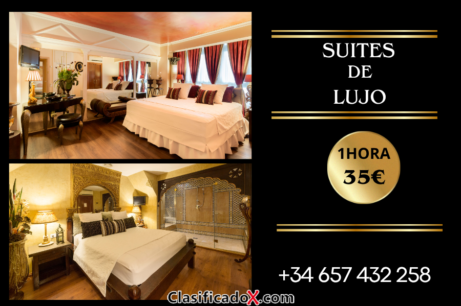 SUITES DE LUJO POR HORAS ¡MUY ECONÓMICAS!