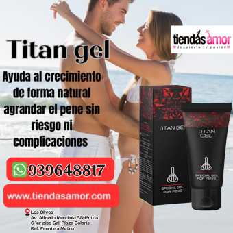 Titan Gel Original Para Hombres 50ml Gel Íntimo Estimulante
