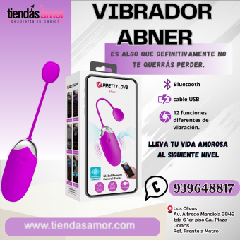 Vibrador abner pretty love app y bluetooth