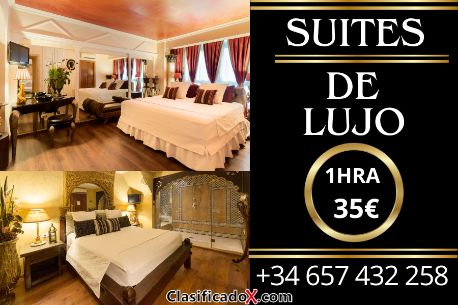 Suites de lujo por horas