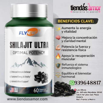 SHILAJIT ULTRA – ENERGÍA, FUERZA Y RENDIMIENTO NATURAL