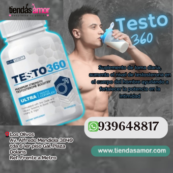 Testo360 Producto Natural Sin Sabor