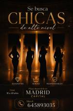 PLAZA DISPONIBLE EN MADRID