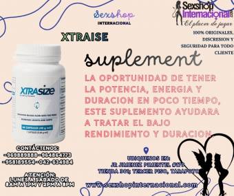 SUPLEMENTO QUE AUMENTA LA POTENCIA SEX UAL AL MAXIMO SAN MARTIN