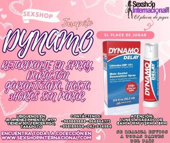 SPRAY RETARDANTE UNA APLICADA Y DURARAS 3H EN TARAPOTO.