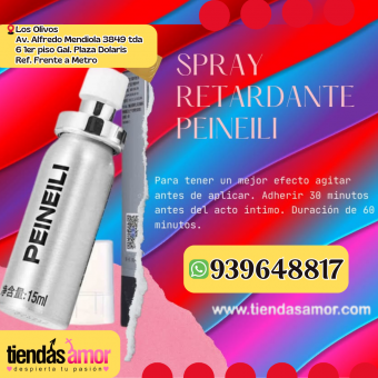 spray PEINEILI desensibilizante retrasa 15ml