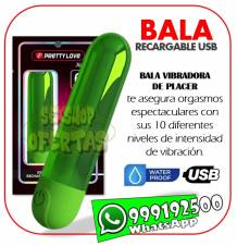 BALA VIBRADORA RECARGABLE - SEXSHOP OFERTAS