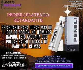 RETAR DANTE QUE TE PERMITE DURAR HORAS EN TIENDAS ERO TICAS SAN MARTIN