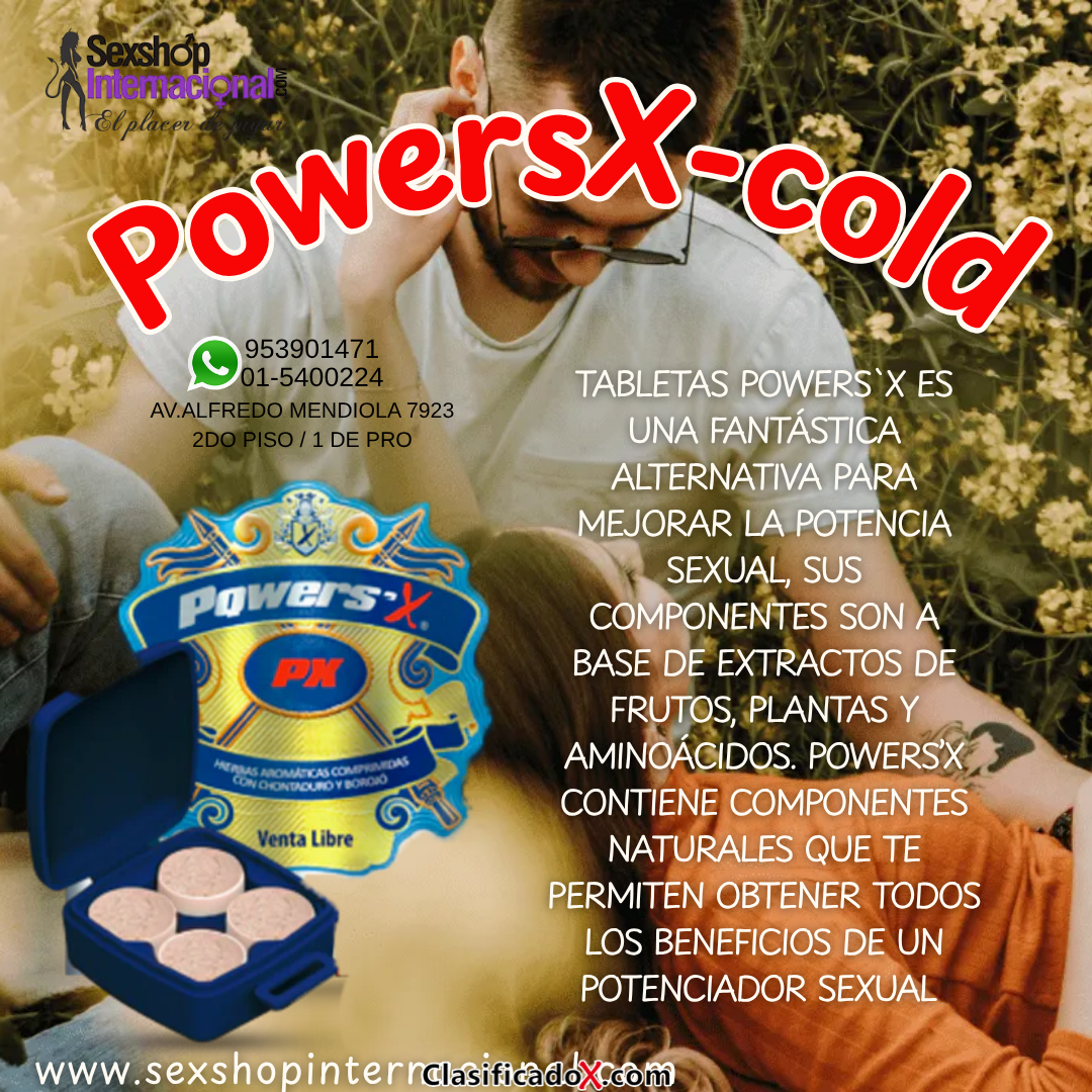Powers’ x Potenciador tienda de sex shops