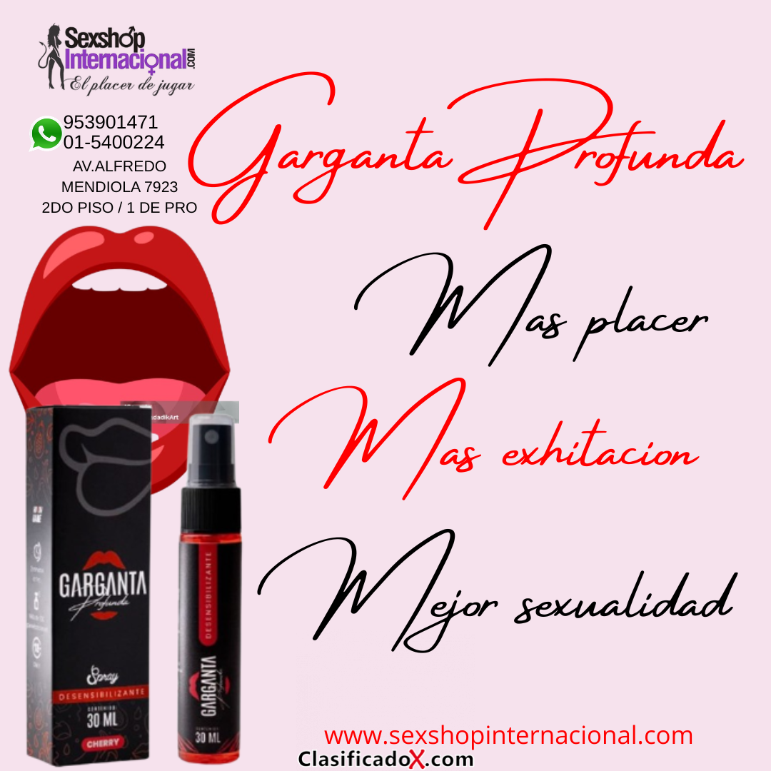 Garganta Profunda Sabor Cereza tienda sexshops