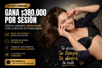 ???? INGRESOS RÁPIDOS: $380.000 EN UNA SOLA SESIÓN