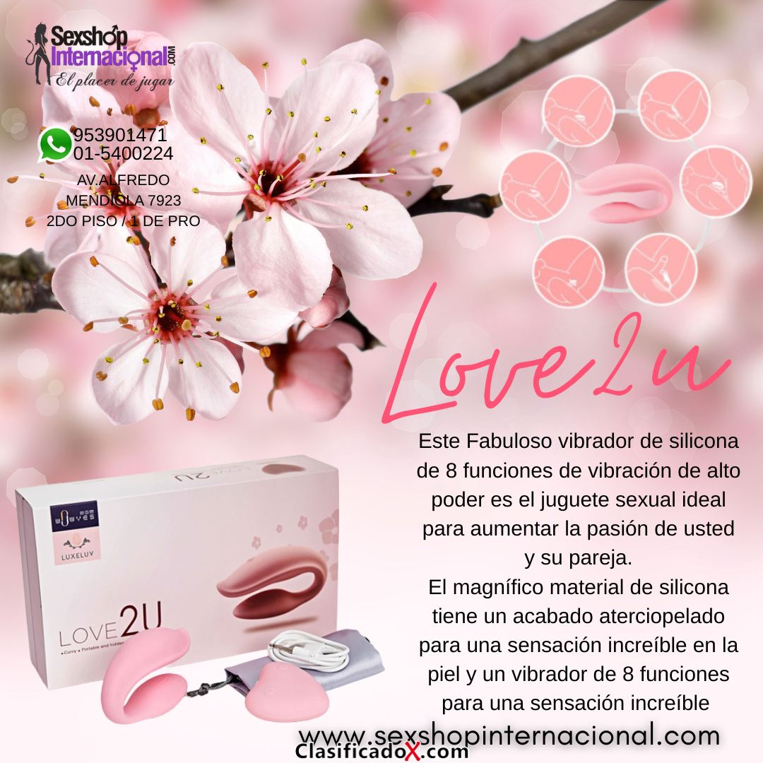 LOVE 2U VIBRADOR TIENDA SEXSHOPS LOS OLIVOS