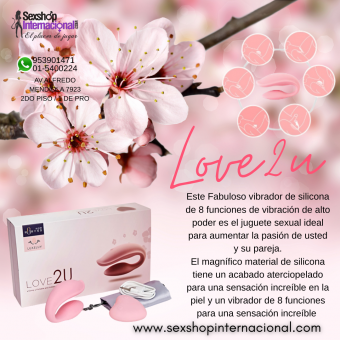 LOVE 2U VIBRADOR TIENDA SEXSHOPS LOS OLIVOS