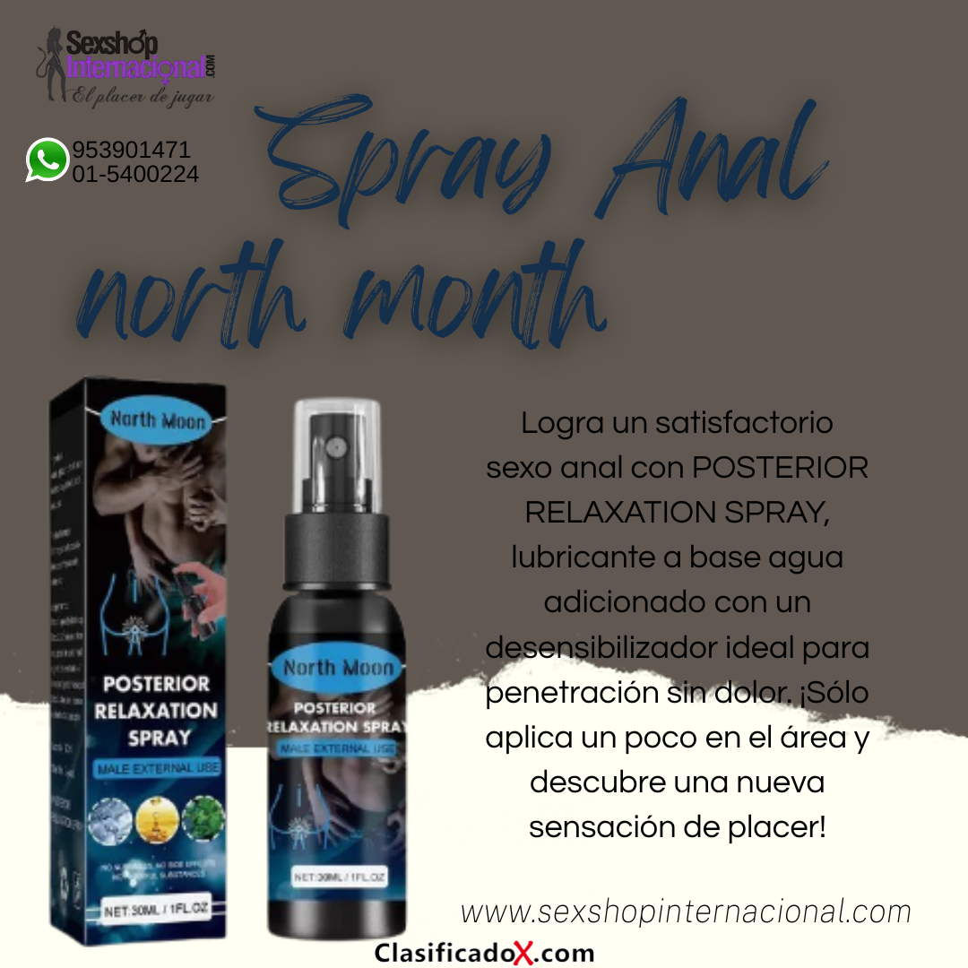 NORTH MOON SPRAY ANAL TIENDA SEXSHOPS