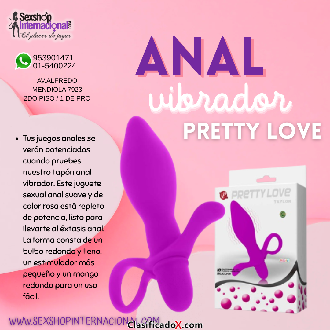VIBRADOR ANAL PRETTY LOVE TIENDA SEXSHOPS