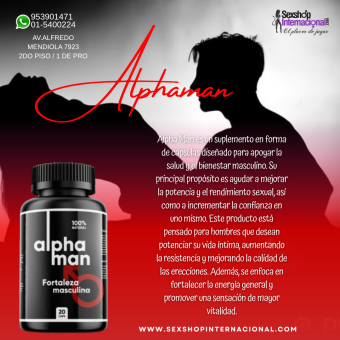 ALPHA MAN TIENDA SEXSHOP