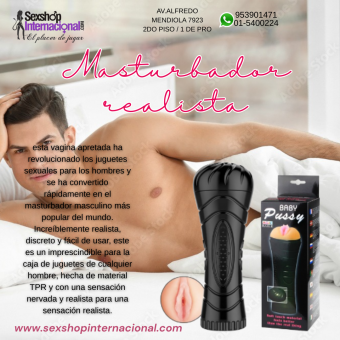 MASTURBADOR REALISTA TIENDA SEXSHOP