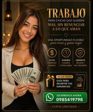 UNA OPORTUNIDAD PARA CHICAS DECIDIDAS A GANAR