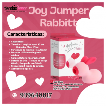 Estimulador Clítoris Rabbitt 5 Sensaciones Impulsadas rosa
