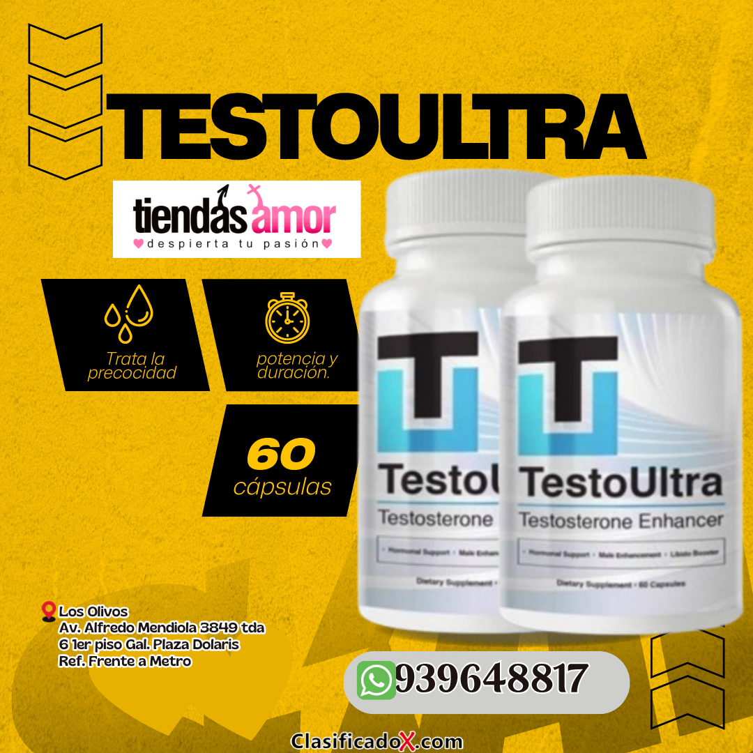 Suplemento dietético promocionado para aumentar los niveles de testosterona