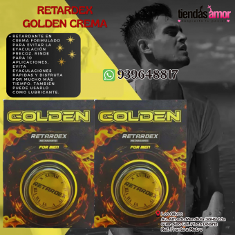 CREMA RETARDEX GOLDEN MAS RENDIMIENTO-IZAGUIRRE