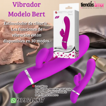 Vibrador modelo Bert 30 velocidades