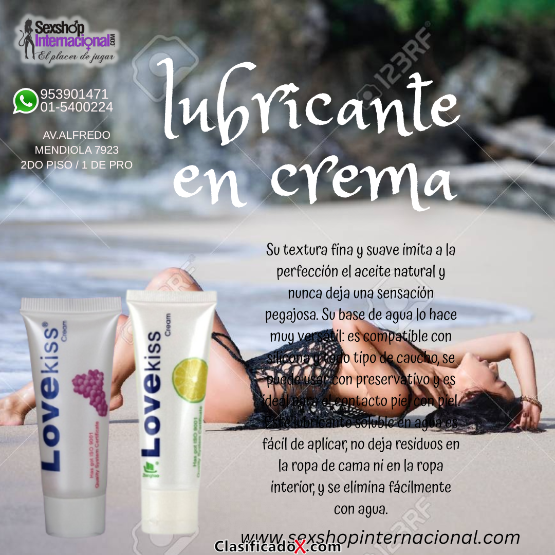 LUBRICANTE EN CREMA TIENDA SEXSHOP