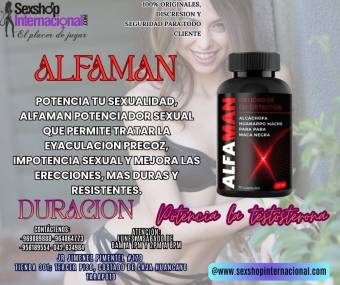 ALFAMAN EL MEJOR POTEN CIADOR SE XUAL PARA HOMBRES TIENDAS ERO TICAS