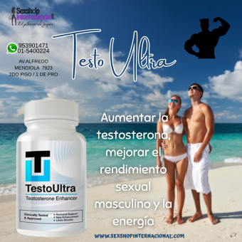 POTENCIADOR TESTO ULTRA TIENDA SEXSHOP