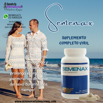 TRATAMIENTO SEMENAX TIENDA SEXSHO