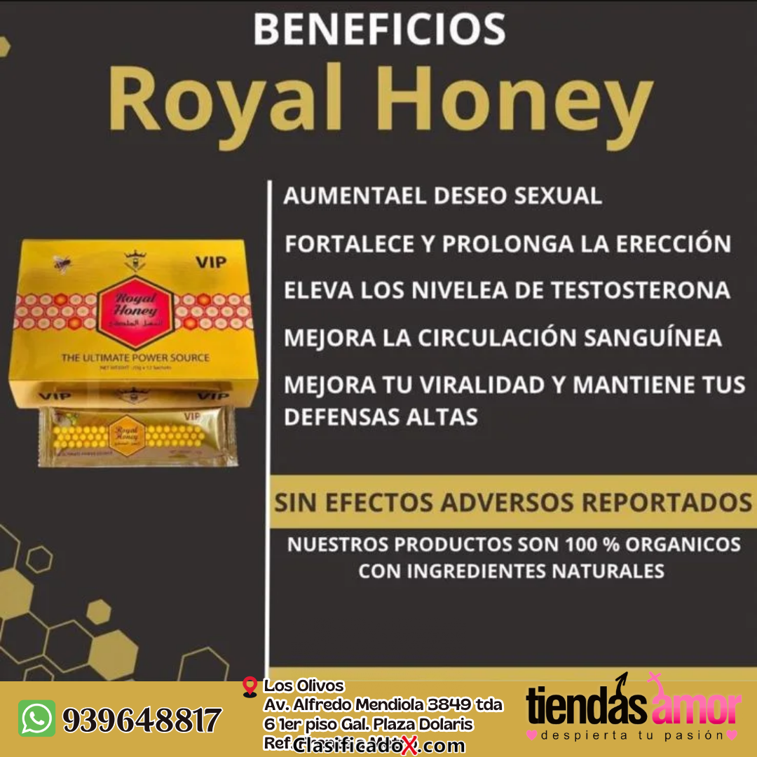 Royal Honey clásica – Potencia y Vitalidad Masculina