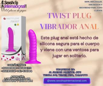 PLUG DILATADOR CON VIBRACIONES INTENSAS EN TIENDAS EROTICAS