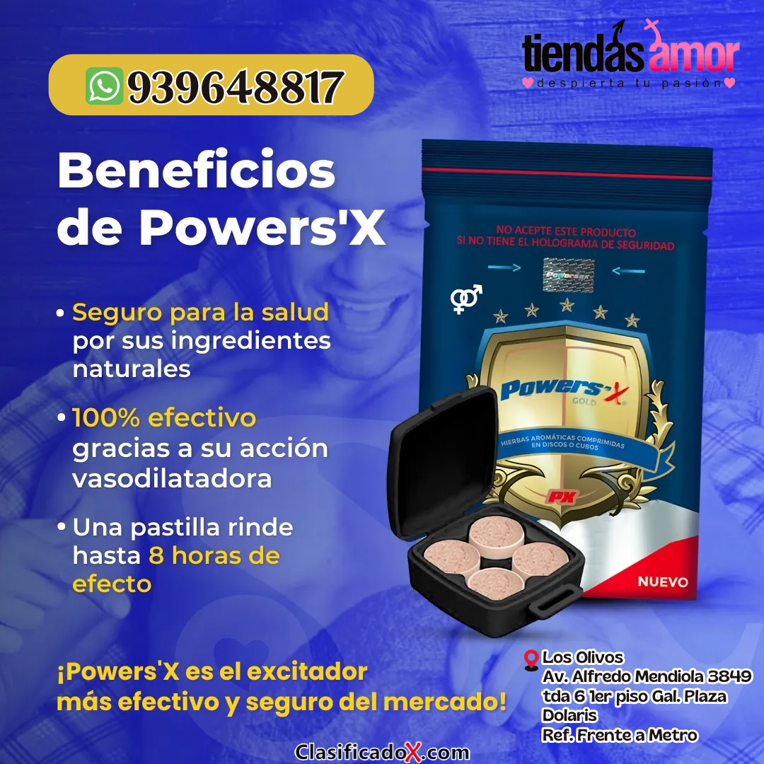 AHORRE COMPRANDO EL MEJOR  POWERS X GOL 100% EFECTIVO Y NATURAL