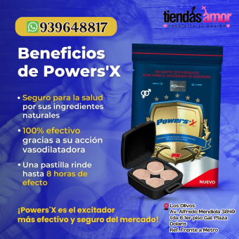 AHORRE COMPRANDO EL MEJOR  POWERS X GOL 100% EFECTIVO Y NATURAL