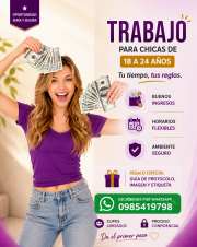 Buscamos Chicas Bonitas Con Excelente Presencia Y Actitud