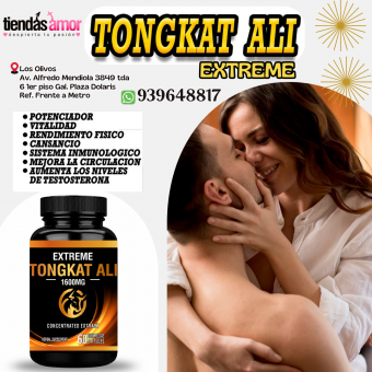 Aumenta los niveles de testosterona TONGKAT ALI