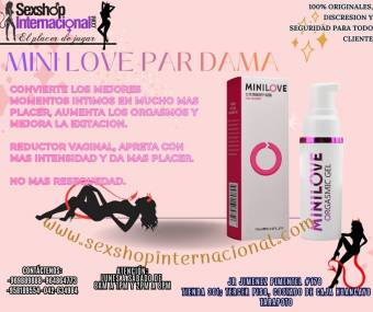 LUBRICANTE Y EXITANTE MINILOVE PARA DAMA TIENDAS EROTICAS